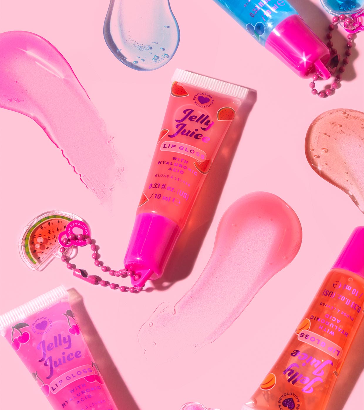 I Heart Revolution - Brilho Labial Jelly Juice - Peach