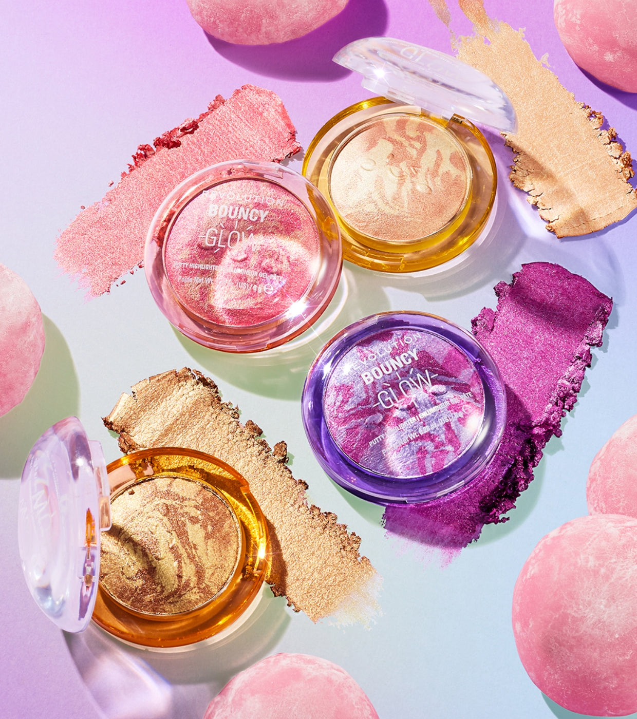 Makeup Revolution - Iluminador Bouncy Glow - Sunset