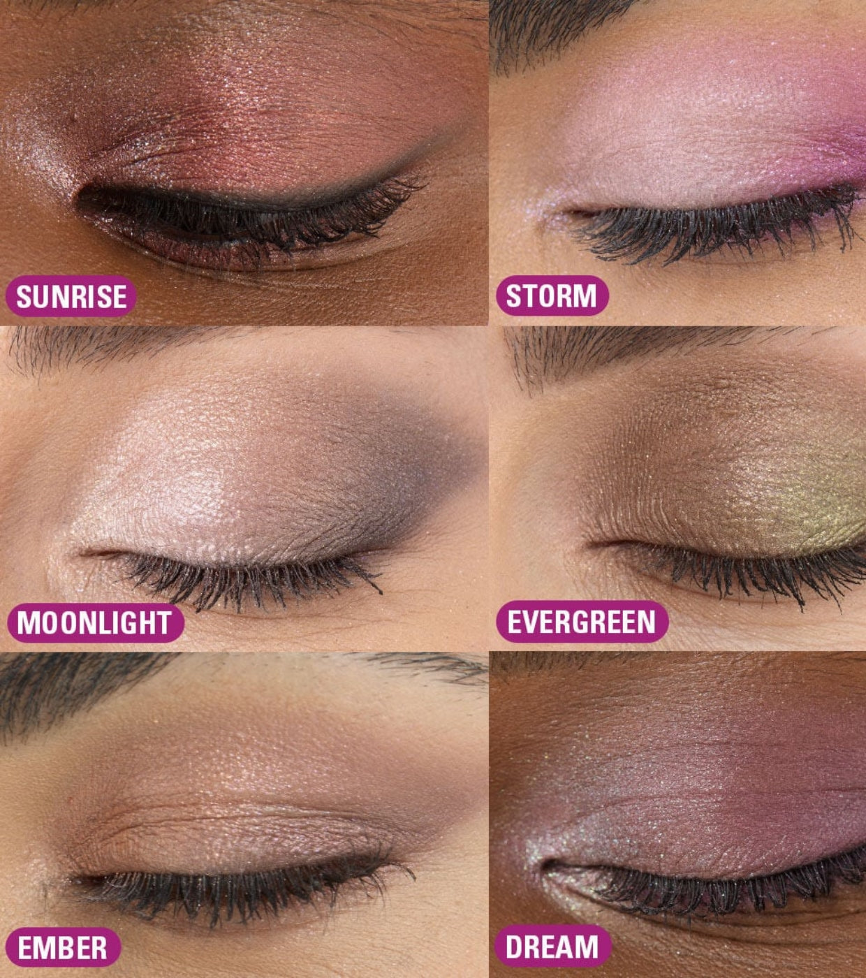Makeup Revolution - Mini paleta de sombras Bouncy Pop - Moonlight