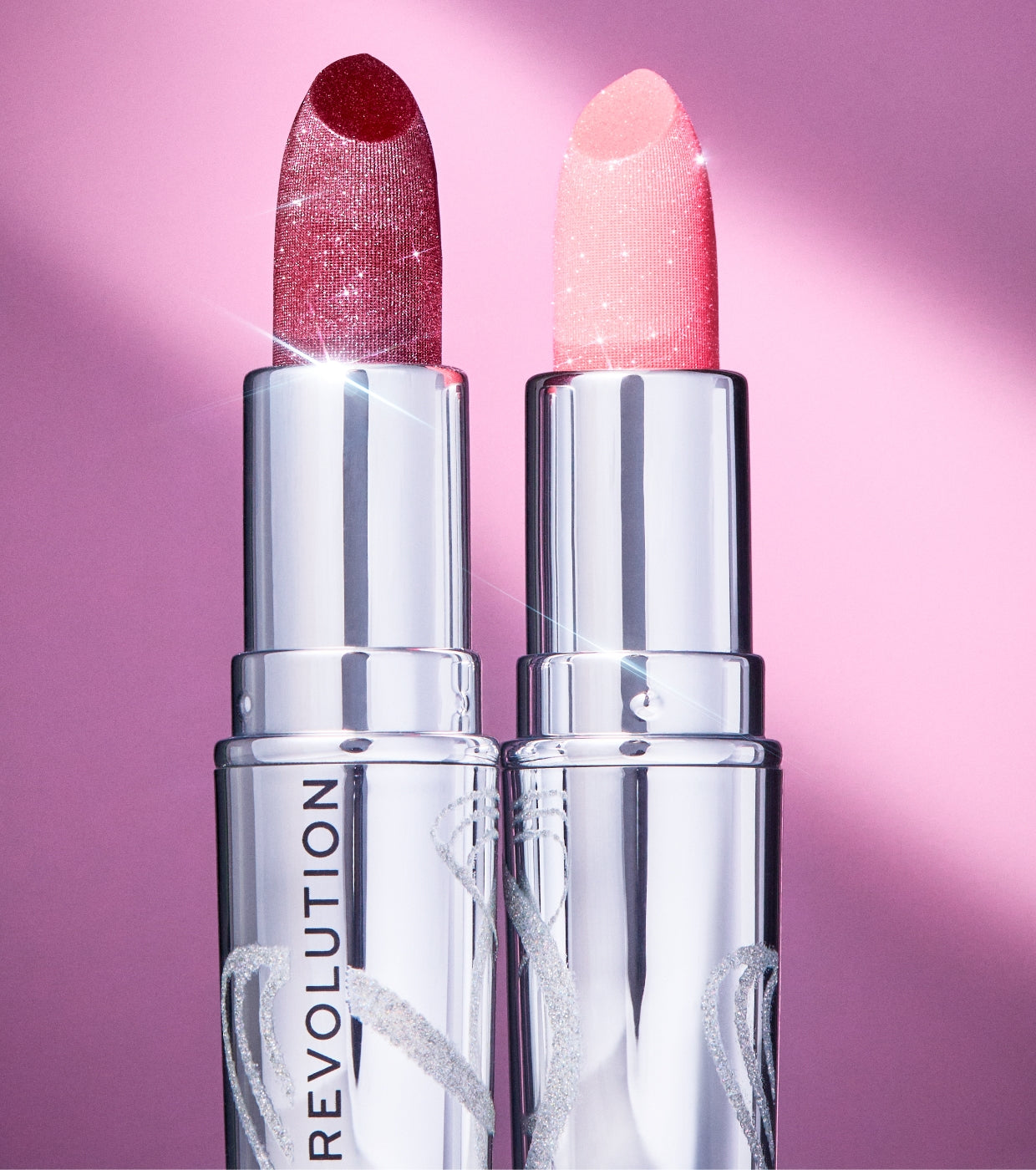 Revolution - *Metallic Muse* - Rossetto Glitter - Baby Pink