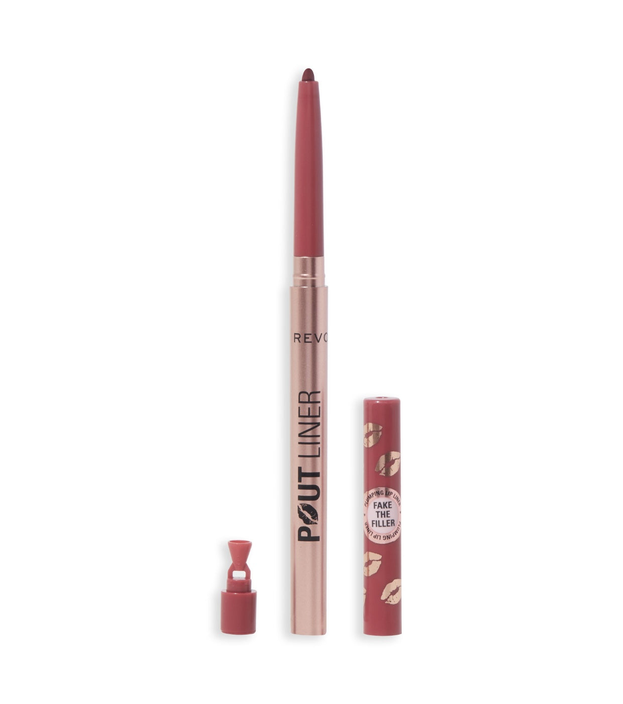Revolution - Delineador de Lábios Pout Liner - Vermelho Cereja Queimado