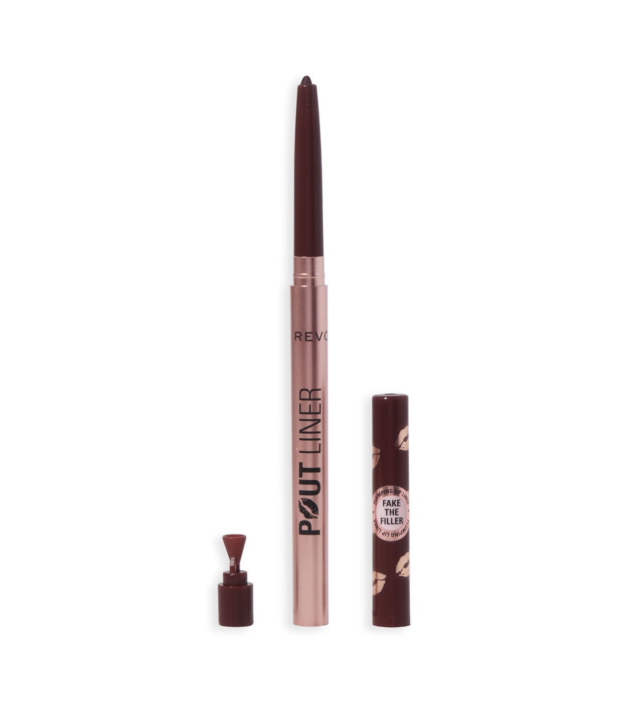 Revolution - Lápis de lábios Pout Liner - Deepest Mauve