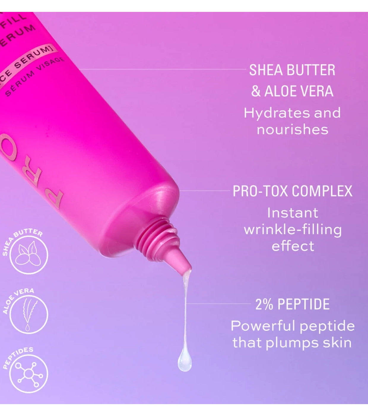 Revolution Pro - *Miracle Pro-Tox* - Siero viso riparatore e riempitivo di linee