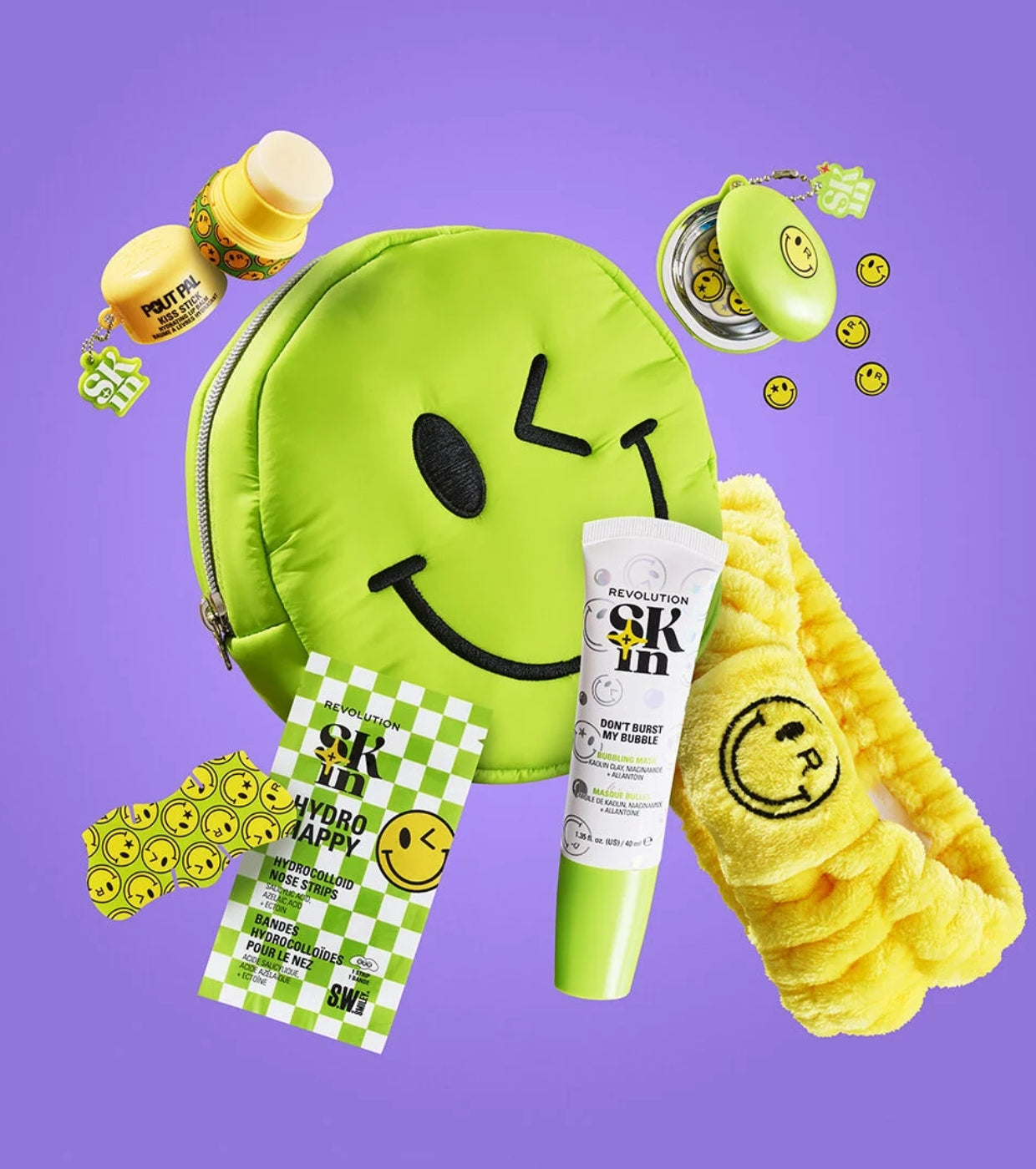 Revolution Skin - *S.W.Smiley* - Mascarilla facial con burbujas Don't Burst My Bubble