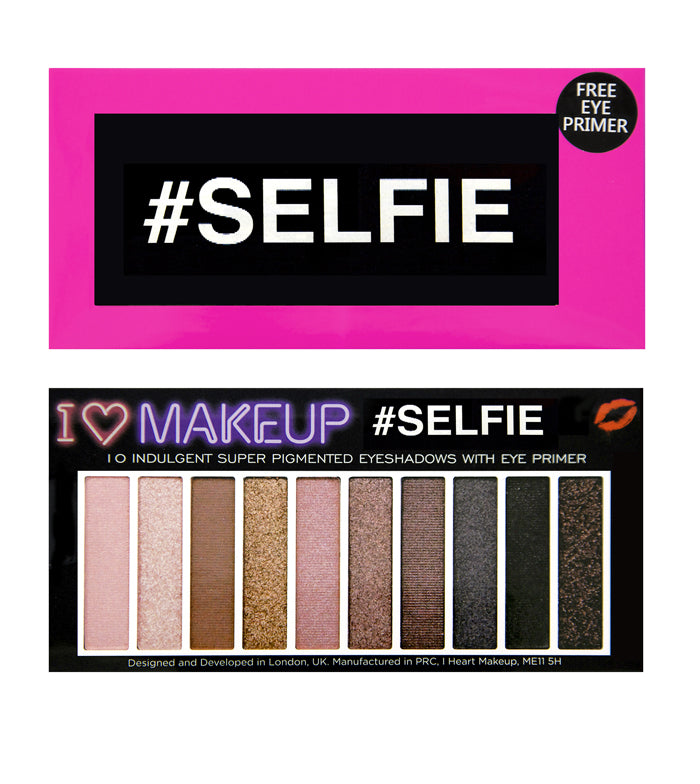 I Heart Makeup - Paleta de Sombras e Mini Primer - #SELFIE