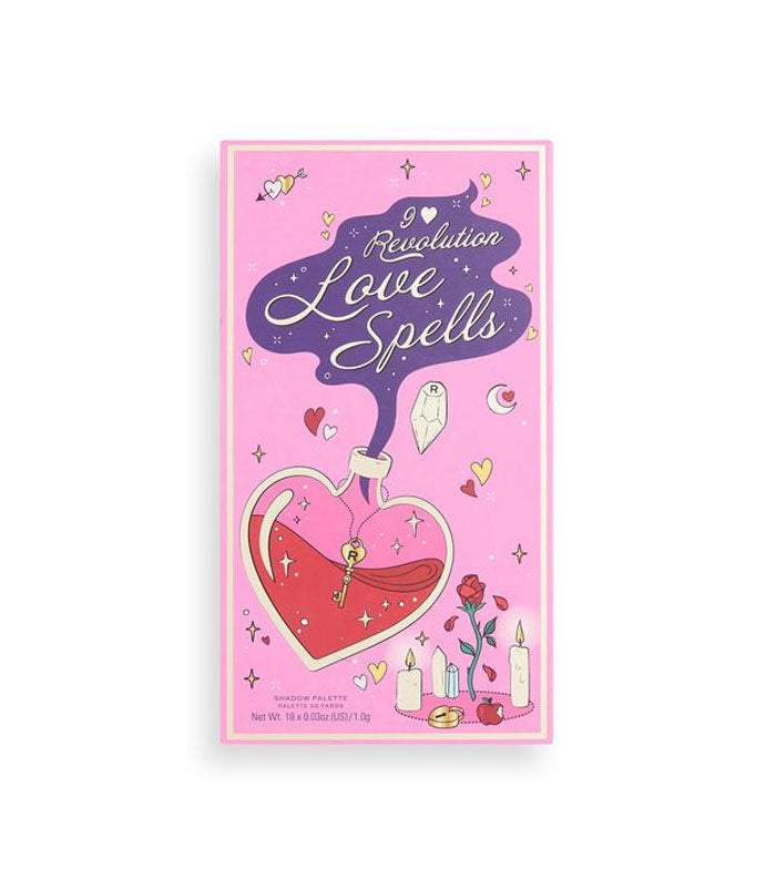 I Heart Revolution - Palette ombretti Spellbooks - Love Spells