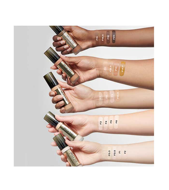 Revolution - Base de maquillaje Conceal & Glow - F7