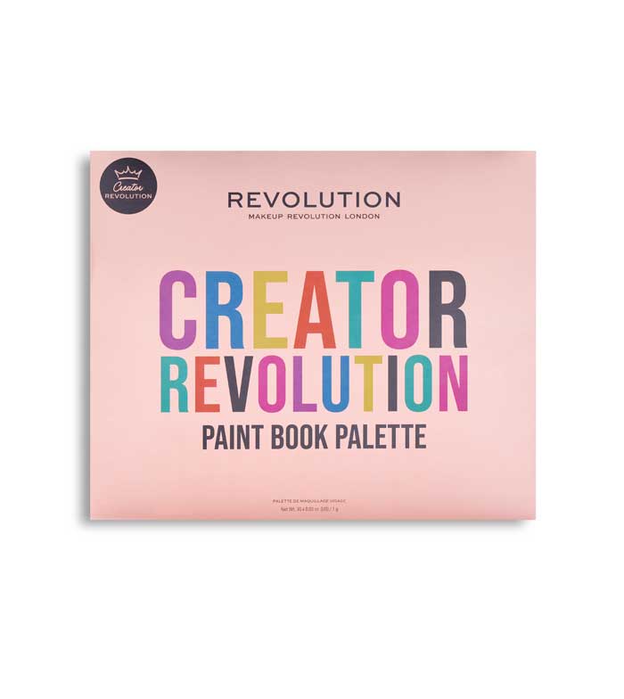 Revolution - *Creator* - Palette ombretti in crema viso e corpo Face Paint Book