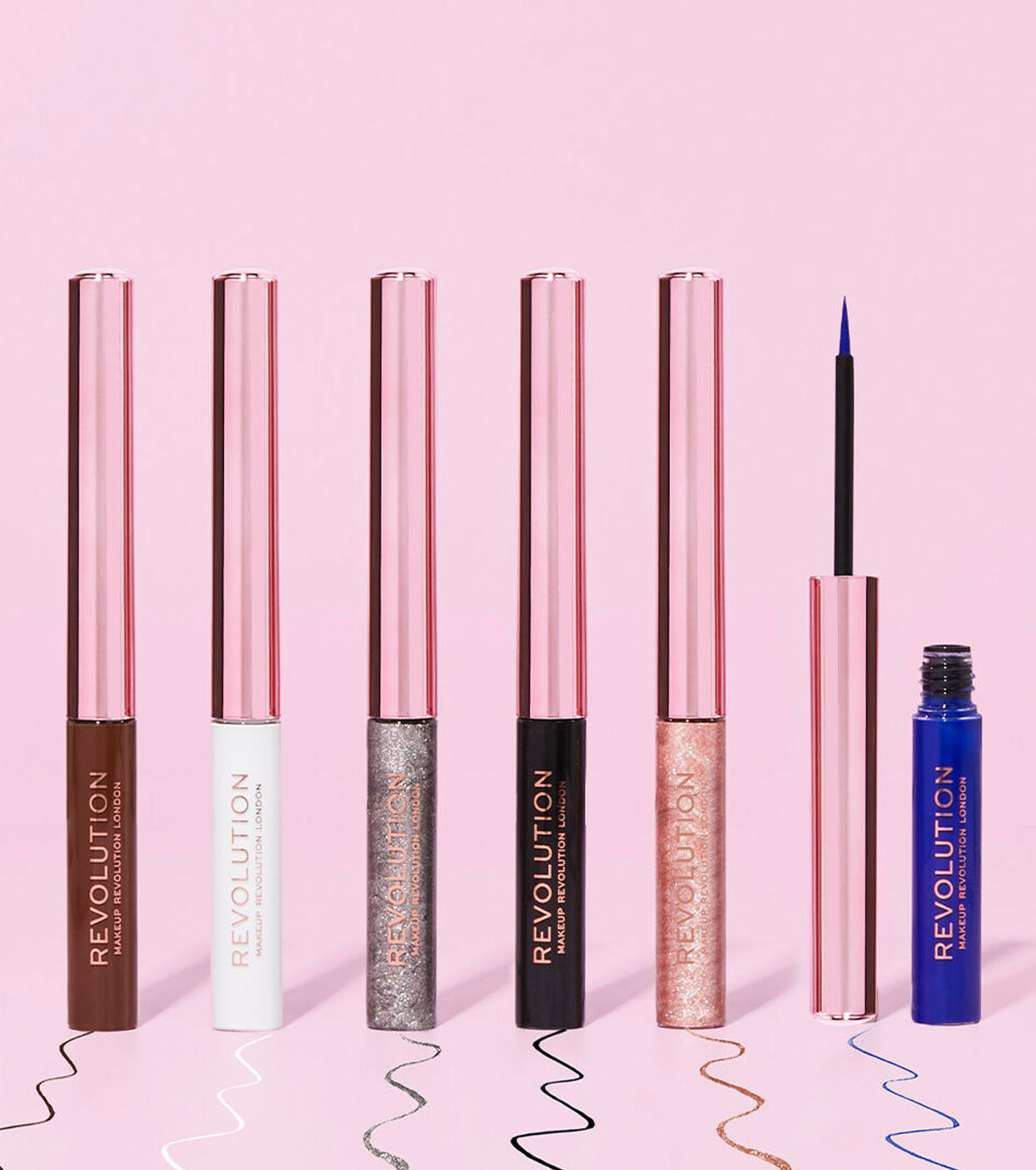Revolution - Delineador Líquido Super Flick - Rose Gold