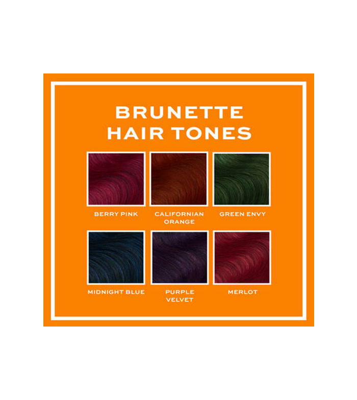 Revolution Haircare - Coloración Semi-permanente para cabello castaño Hair Tones - California Orange