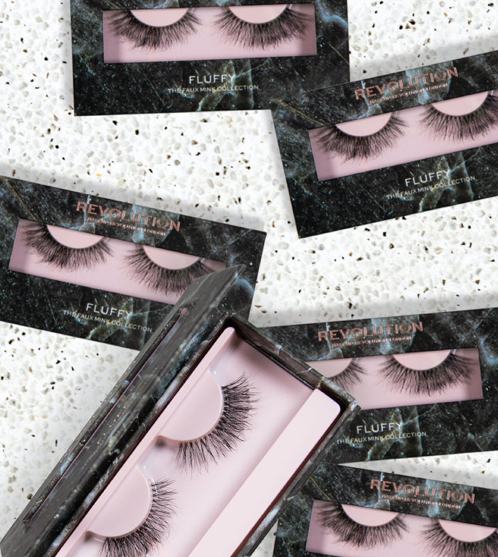 Revolution - Pestañas postizas 3D Faux Mink - Fluffy