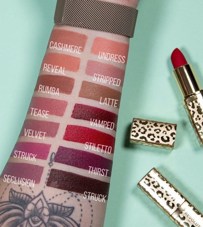 Revolution Pro - Barra de labios New Neutral Satin Matte - Velvet