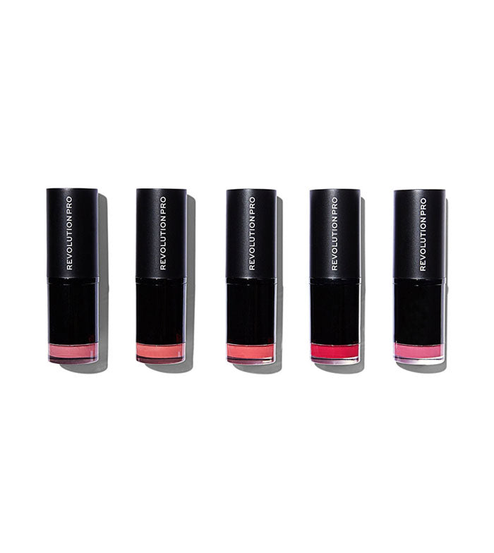 Revolution Pro - Collezione di 5 Rossetti - Rosa