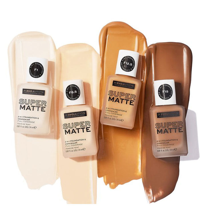 Revolution Relove - Base de Maquilhagem Super Matte - F8.5
