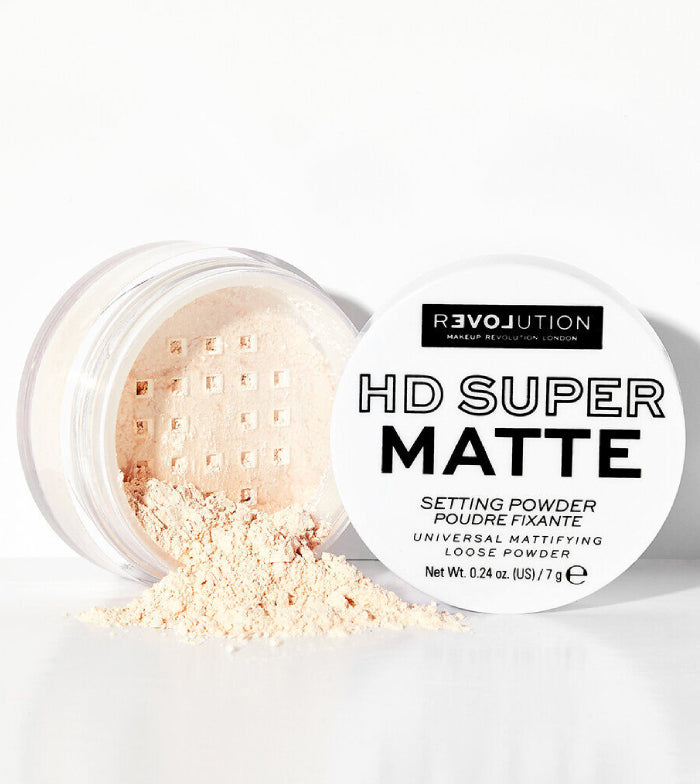 Revolution Relove - Polvos sueltos fijadores HD Super Matte