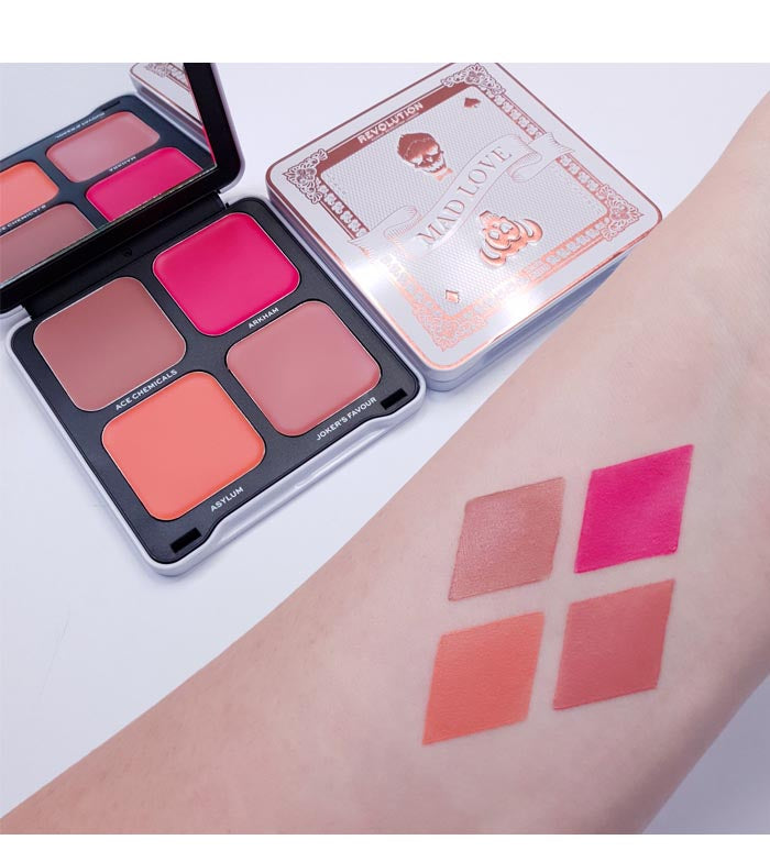 Revolution - *Revolution X DC Mad Love* - Paleta de Blushes