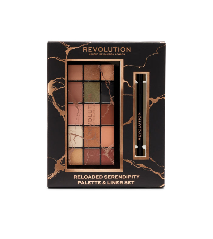 Revolution - Set Palette Ombretti Reloaded Serendipity + Eyeliner