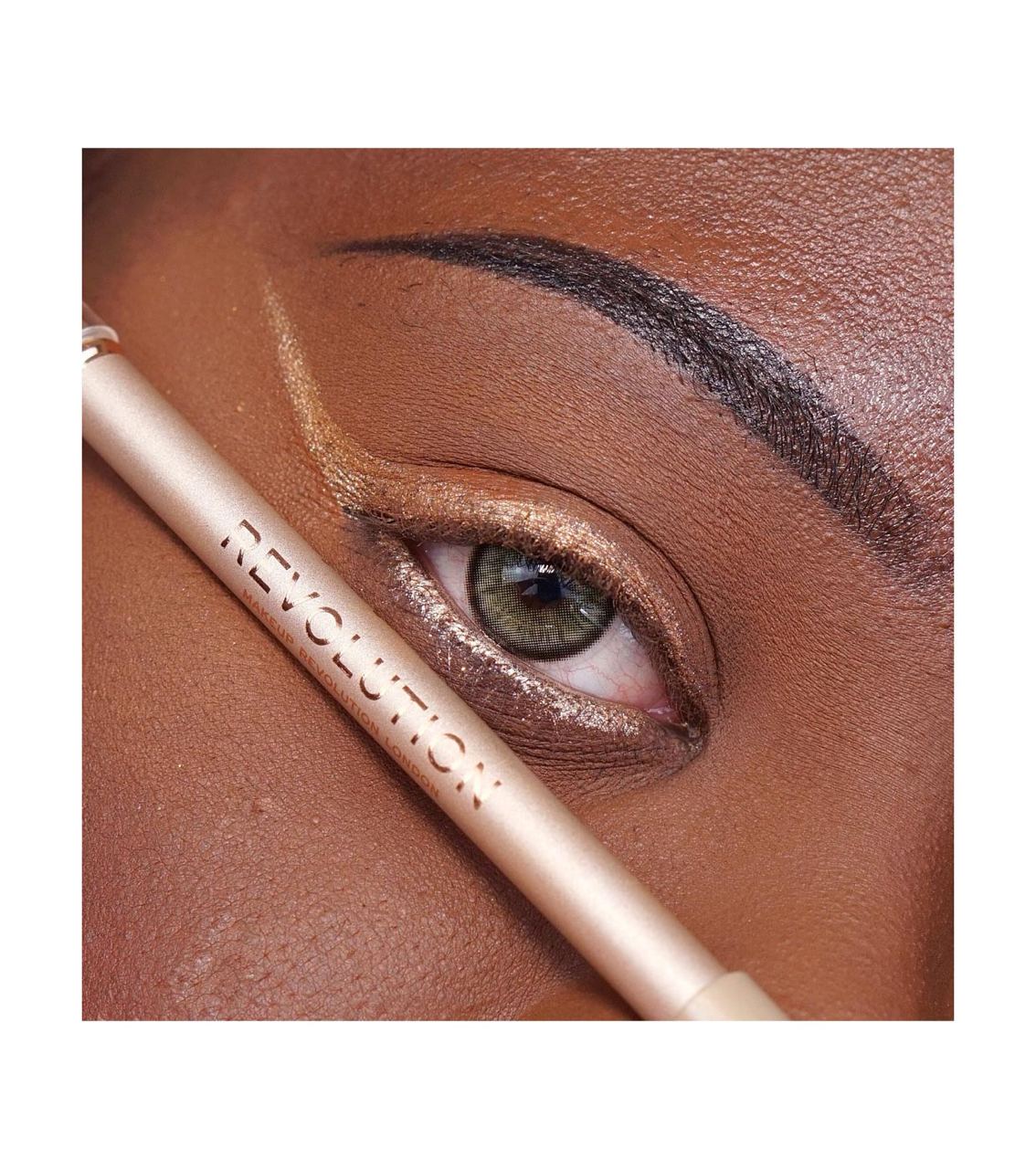 Revolution - Delineador de ojos Streamline Waterline Eyeliner Pencil - Rose Gold