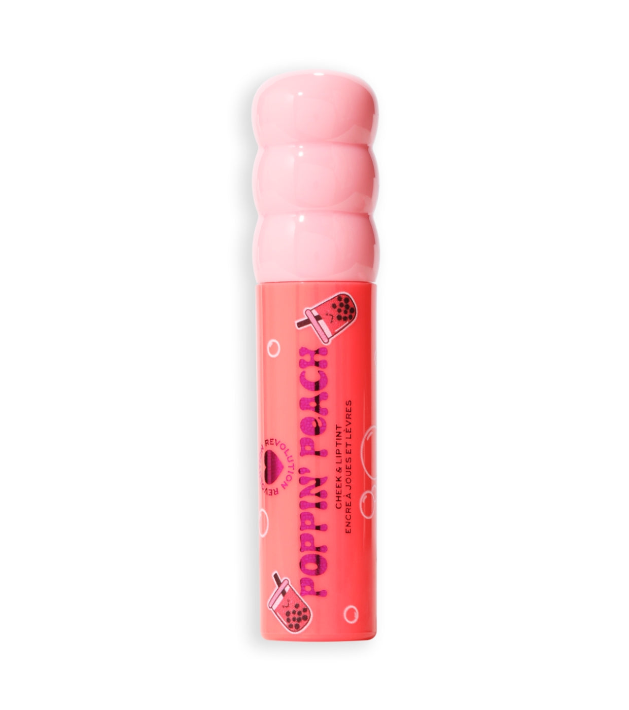 I Heart Revolution - *I Heart Boba* - Tinte para mejillas y labios - Poppin´ Peach