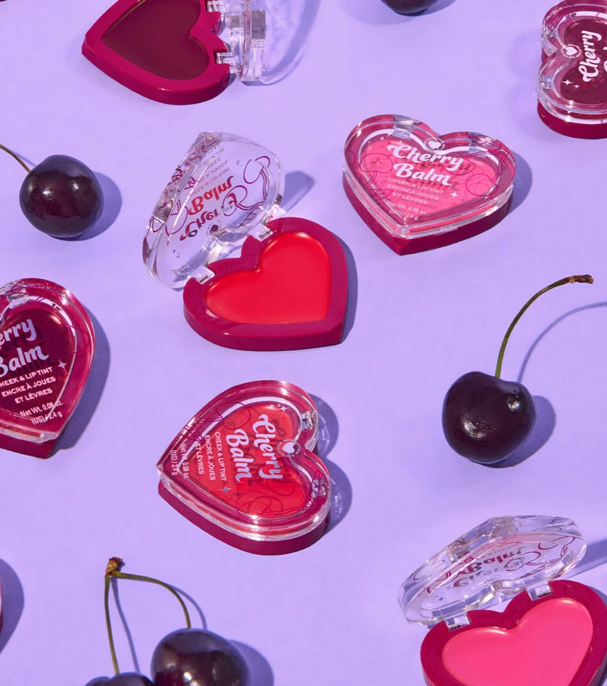I Heart Revolution - *Midnight Cherry* - Bálsamo de lábios e bochechas - Black Berry