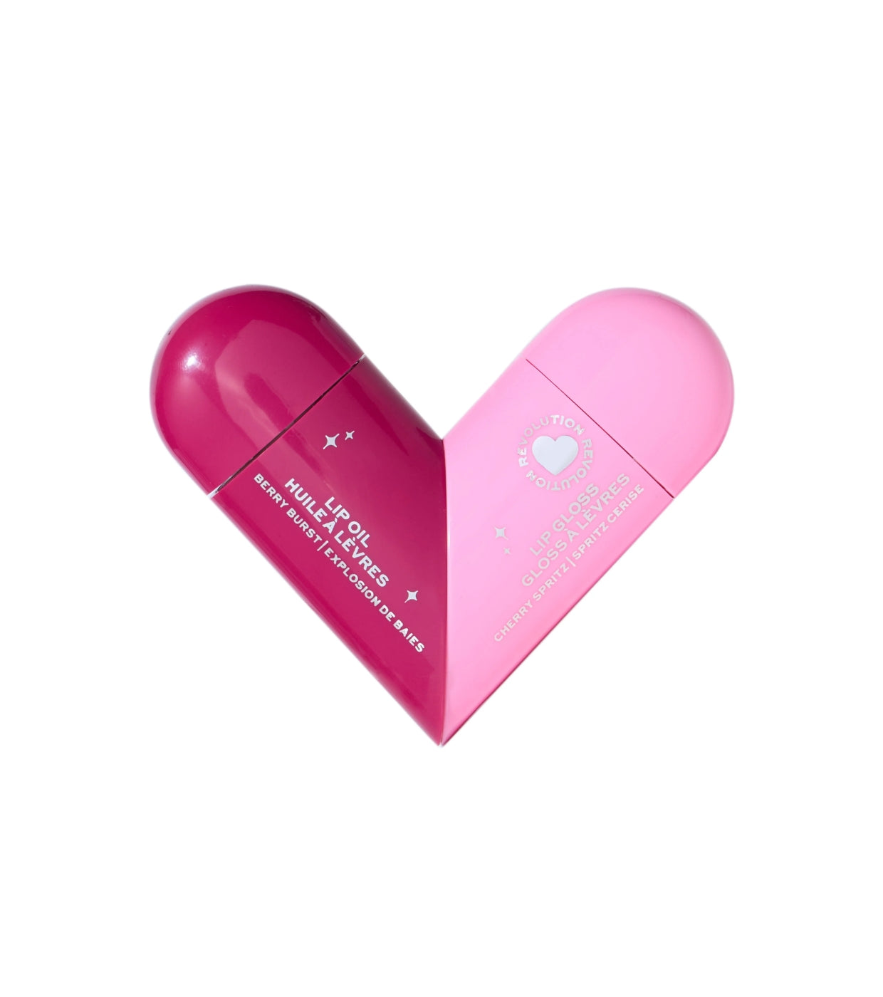 I Heart Revolution - *Midnight Cherry* - Twist Duo Óleo e Brilho Labial