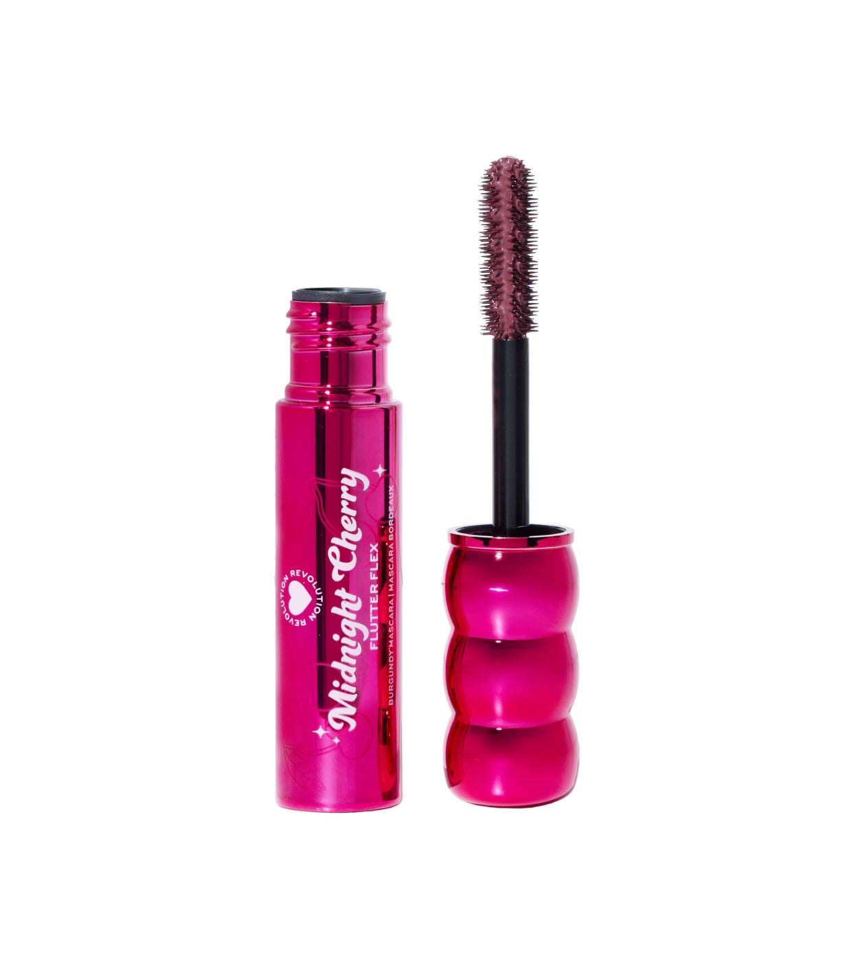 I Heart Revolution - *Midnight Cherry* - Máscara de Pestanas Flutter Flex Burgundy
