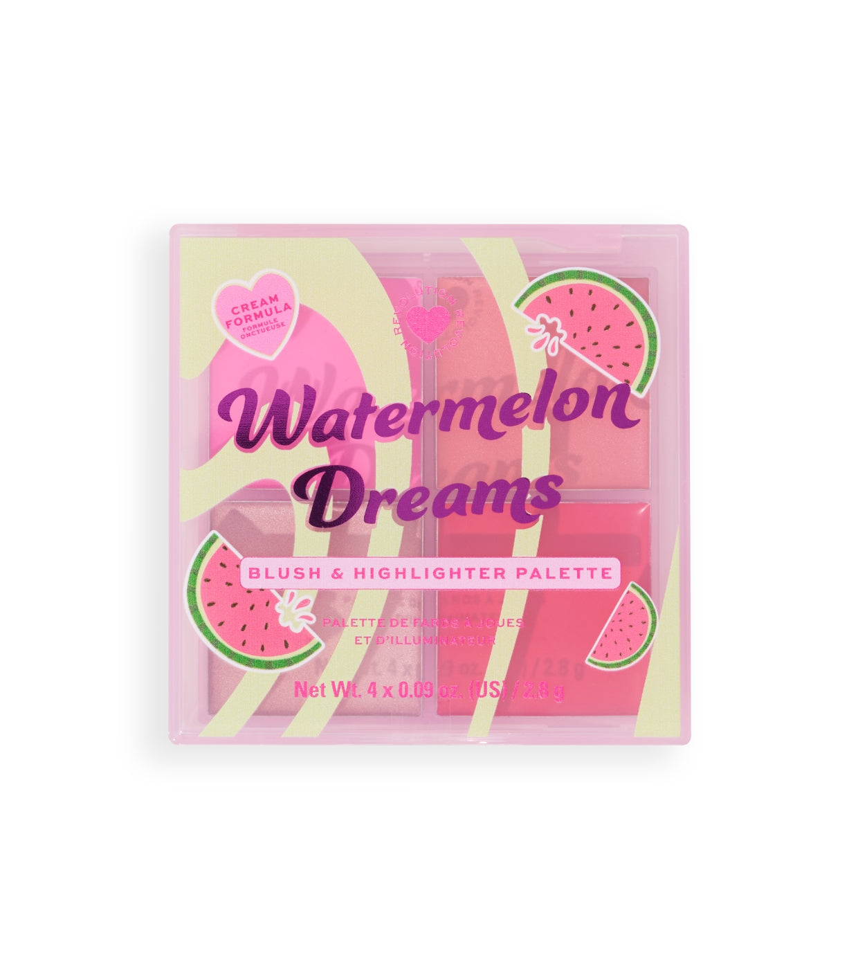 I Heart Revolution - Paleta de rosto Watermelon Dreams