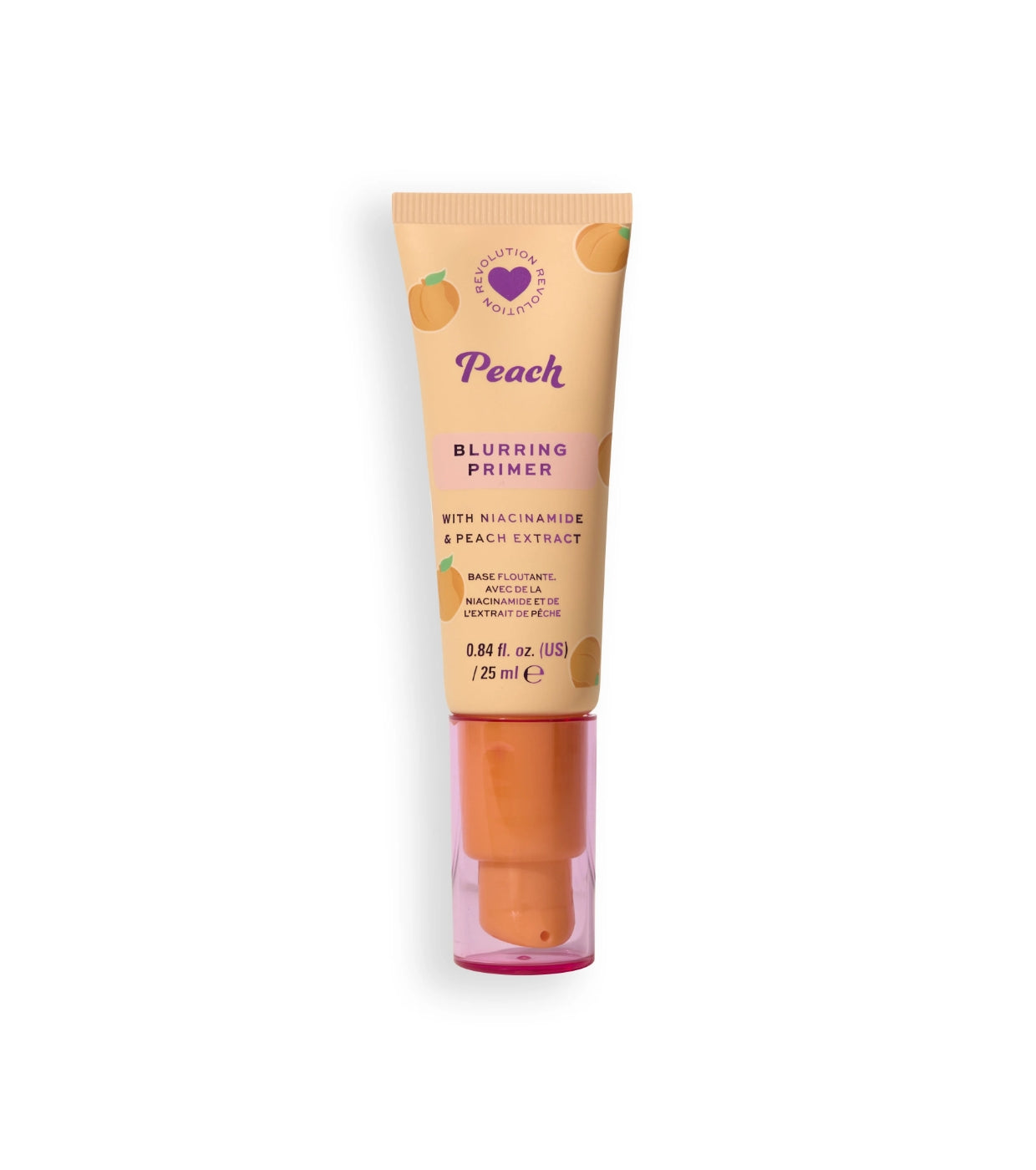 I Heart Revolution - Primer viso effetto sfocatura - Peach