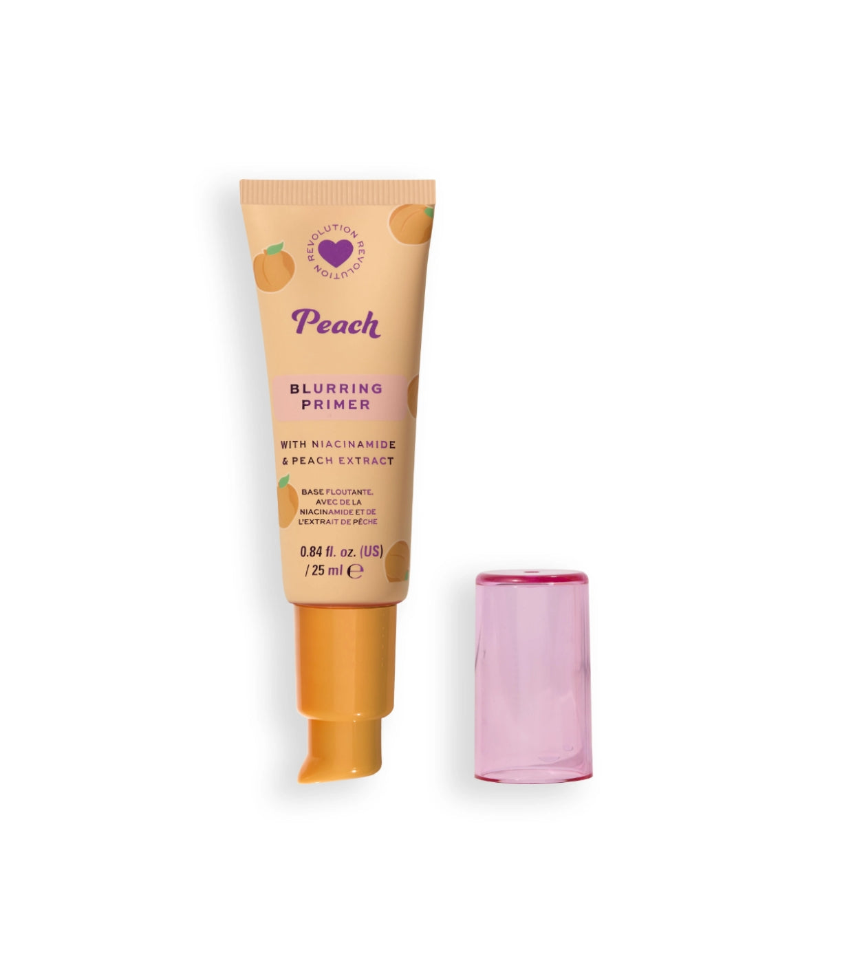 I Heart Revolution - Primer viso effetto sfocatura - Peach
