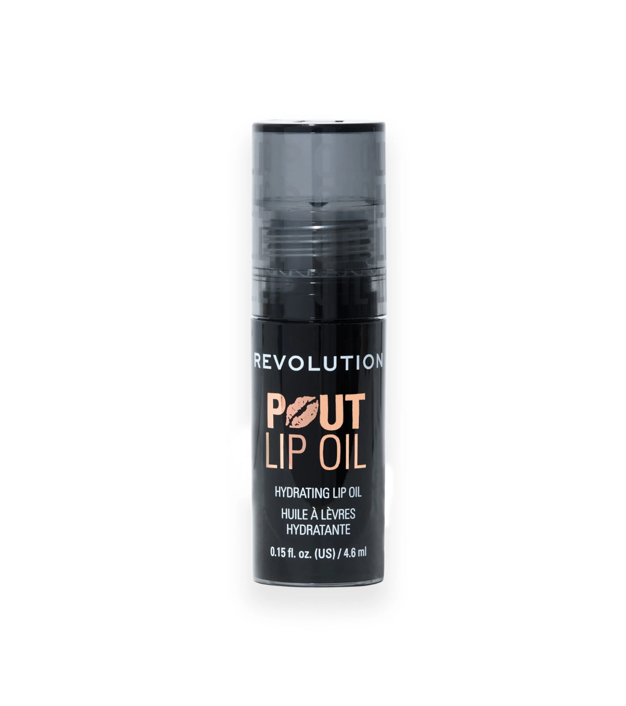 Makeup Revolution - Óleo de Lábios Pout Lip - Midnight Black