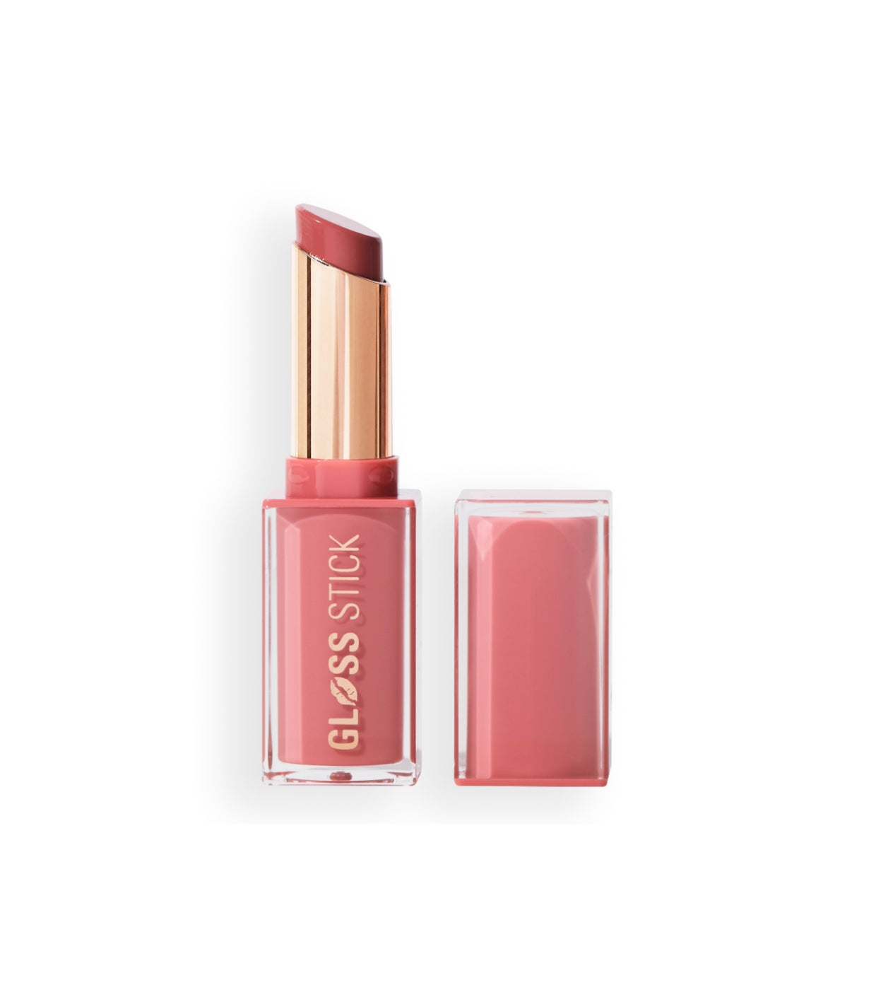 Makeup Revolution - Rossetto Pout Lip Gloss Stick - Sweet Rose