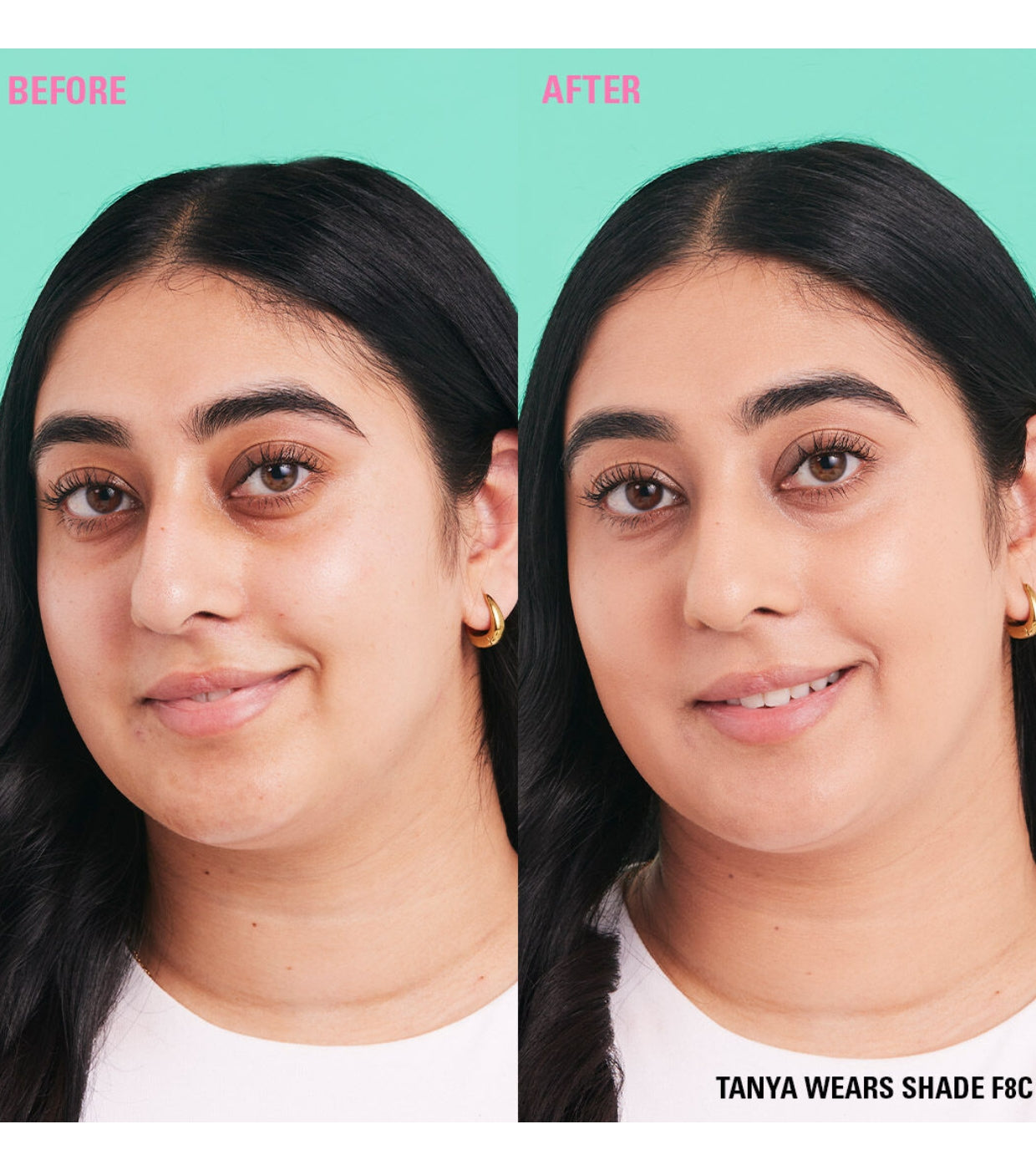 Makeup Revolution - Base de maquillaje Conceal & Define Soft Matte - F8C