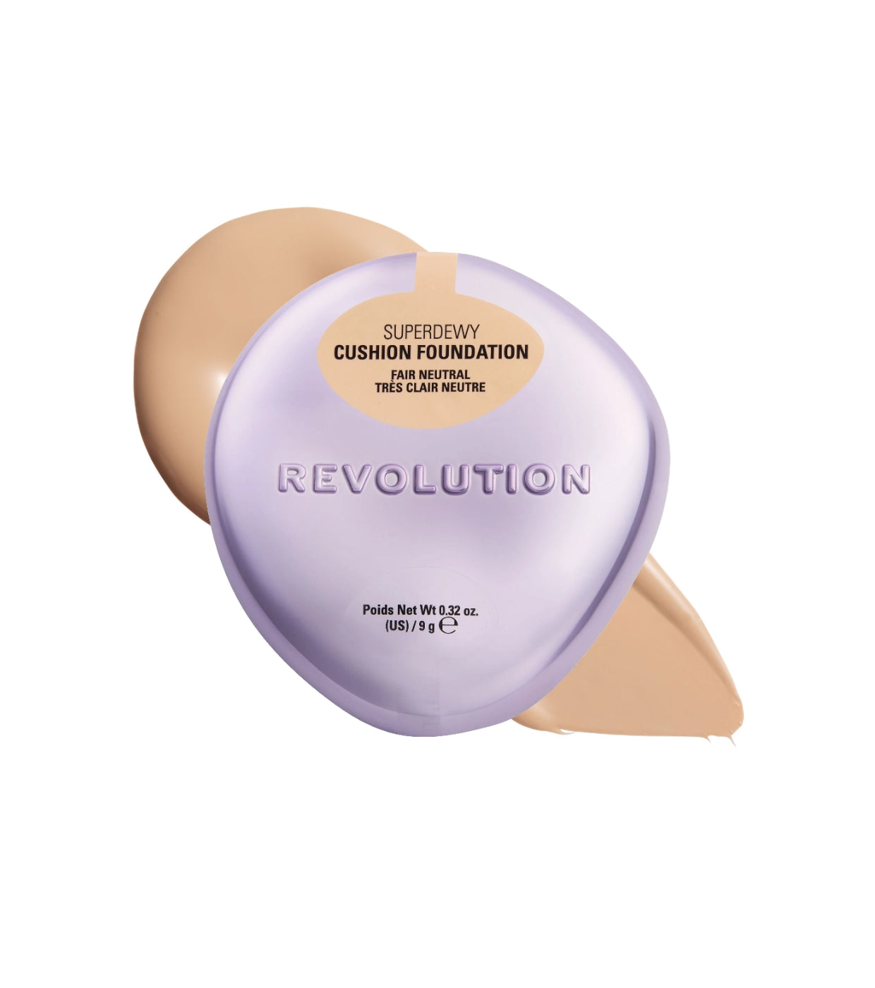 Makeup Revolution - Base de maquillaje en cushion Superdewy - Fair Neutral