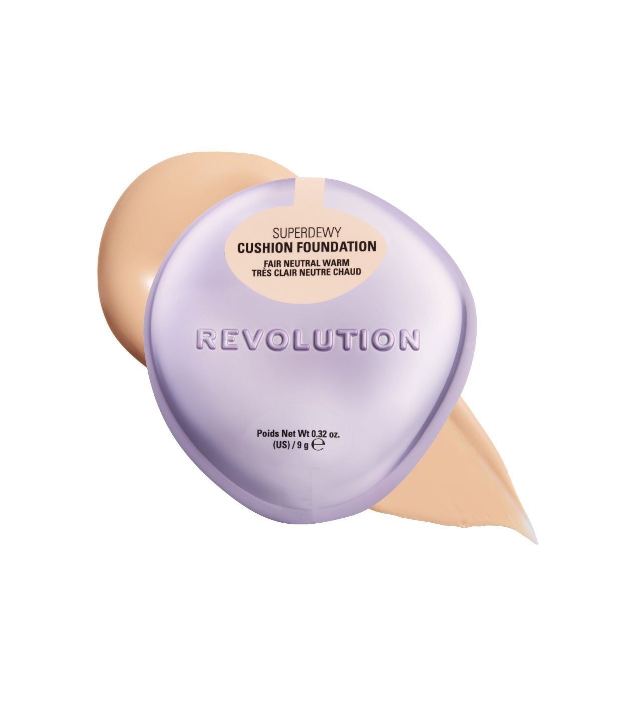 Makeup Revolution - Base de maquillaje en cushion Superdewy - Fair Neutral Warm