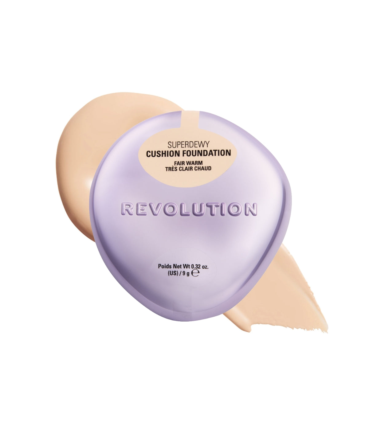 Makeup Revolution - Base de maquillaje en cushion Superdewy - Fair Warm