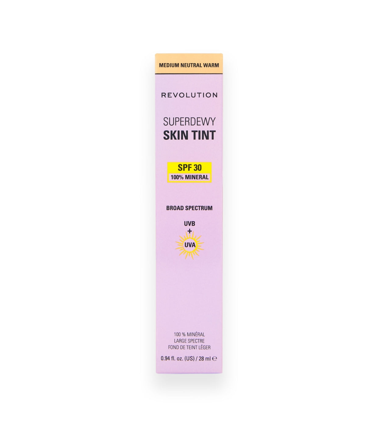 Makeup Revolution - Base de maquillaje Superdewy Skin Tint SPF30 - Medium Neutral Warm