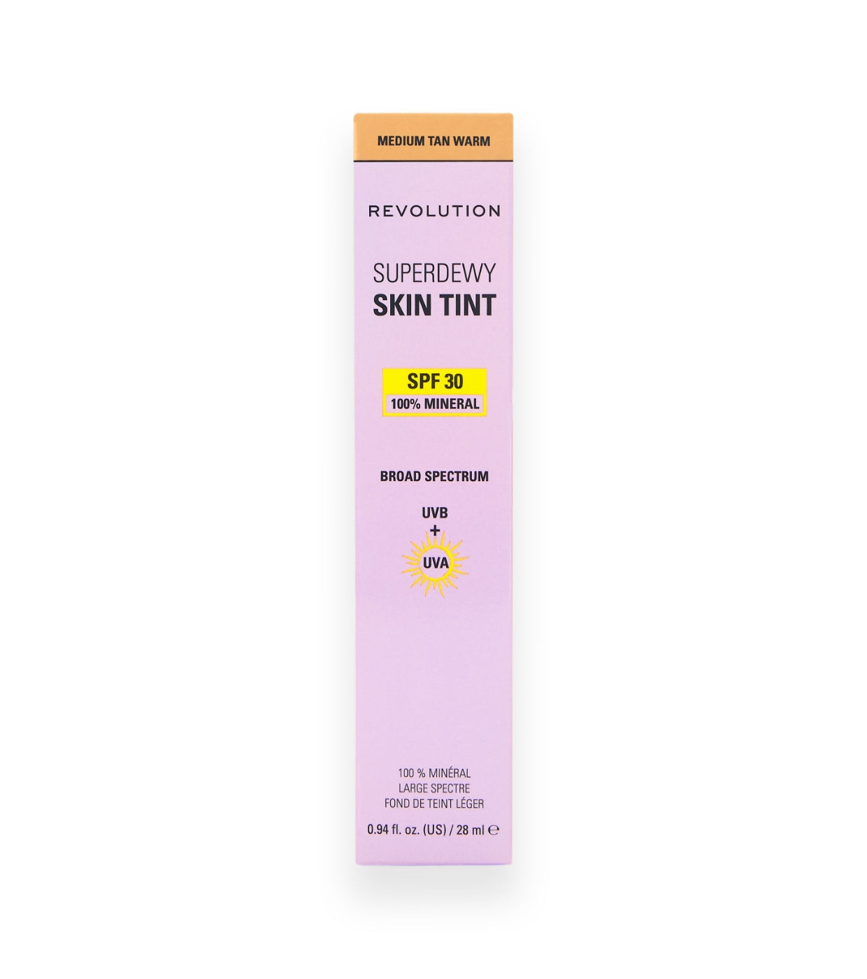 Makeup Revolution - Base de maquillaje Superdewy Skin Tint SPF30 - Medium Tan Warm