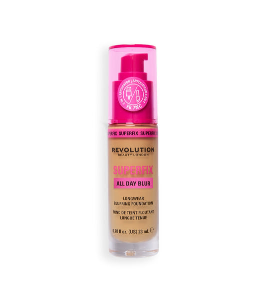 Makeup Revolution - Base de maquillaje Superfix 16H Blur - F6.7NC