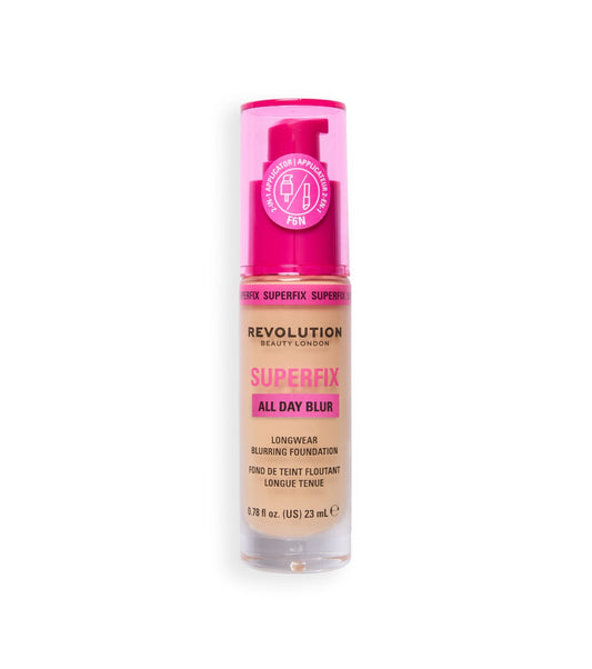 Makeup Revolution - Base de maquillaje Superfix 16H Blur - F6N
