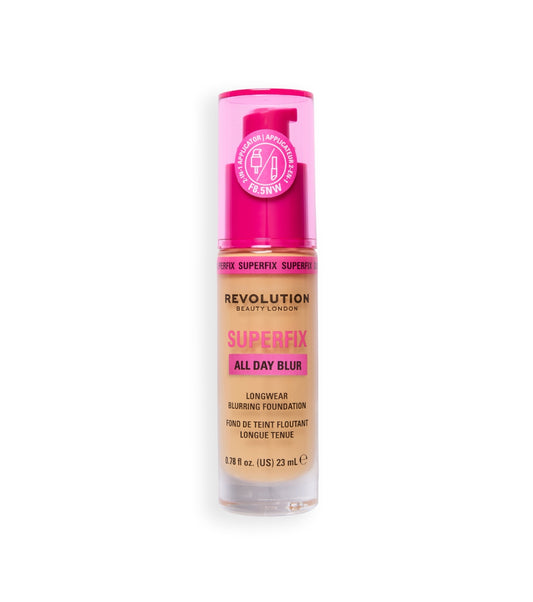 Makeup Revolution - Base de maquillaje Superfix 16H Blur - F8.5NW