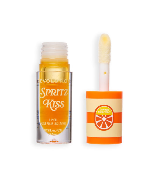 Makeup Revolution - *Club Riviera*  - Aceite labial Spritz Kiss Orange