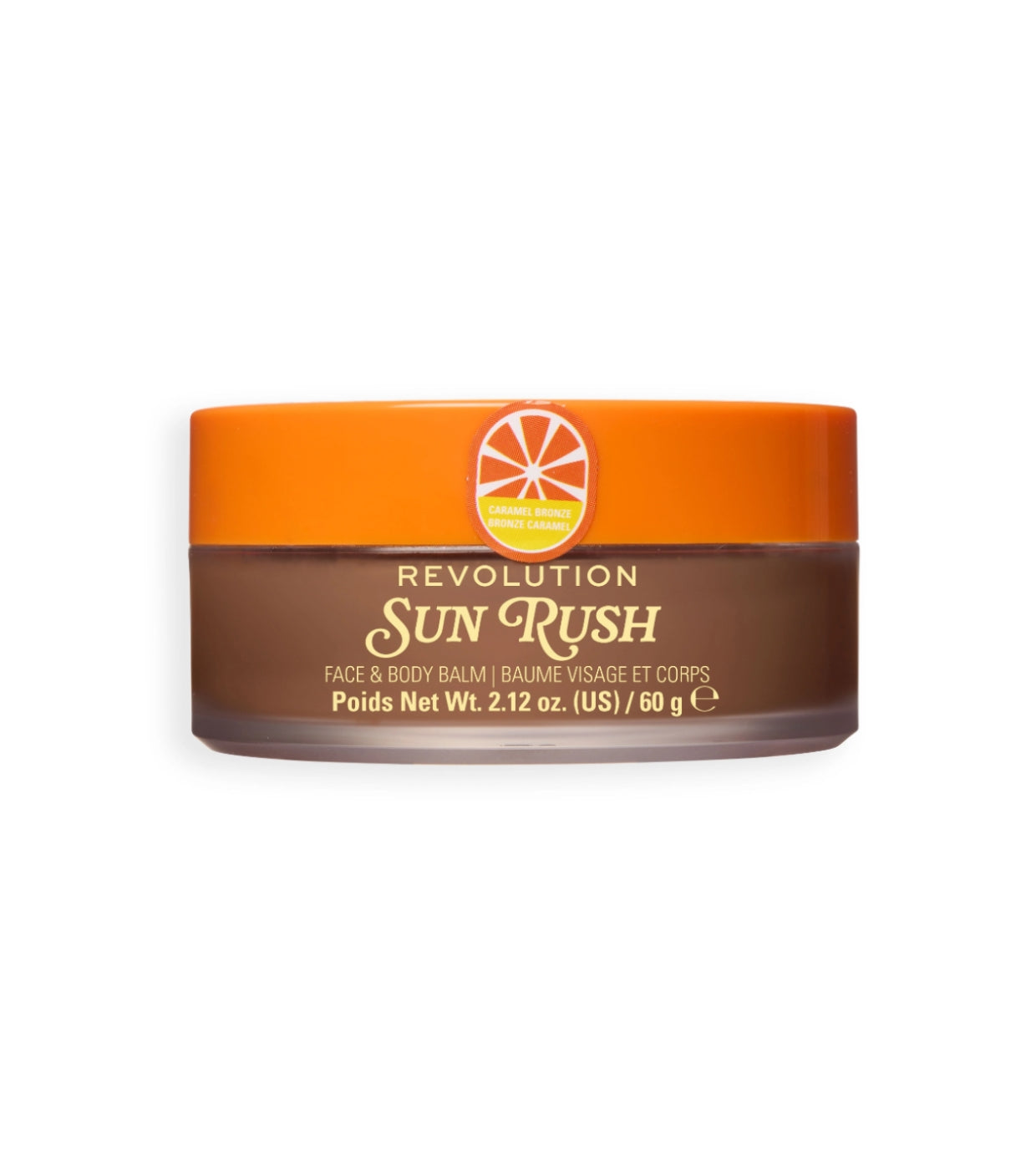 Makeup Revolution - *Club Riviera*  - Bálsamo corporal iluminador Sun Rush - Caramel Bronze