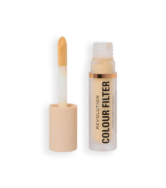 Makeup Revolution - Corrector líquido Colour Filter - Banana