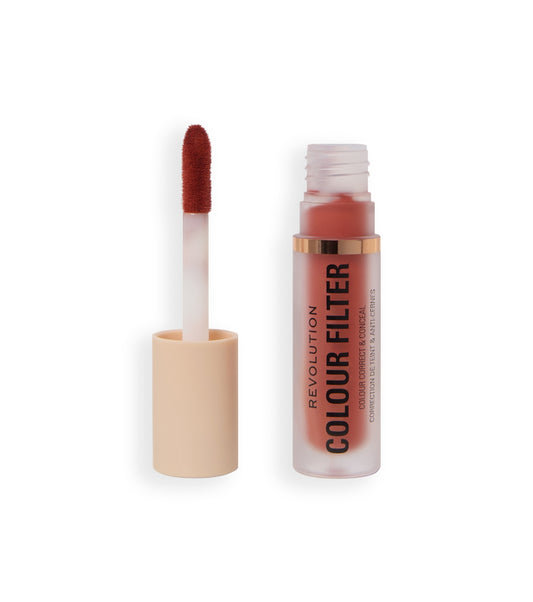Makeup Revolution - Corrector líquido Colour Filter - Cinnamon