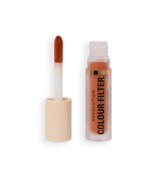 Makeup Revolution - Corrector líquido Colour Filter - Orange