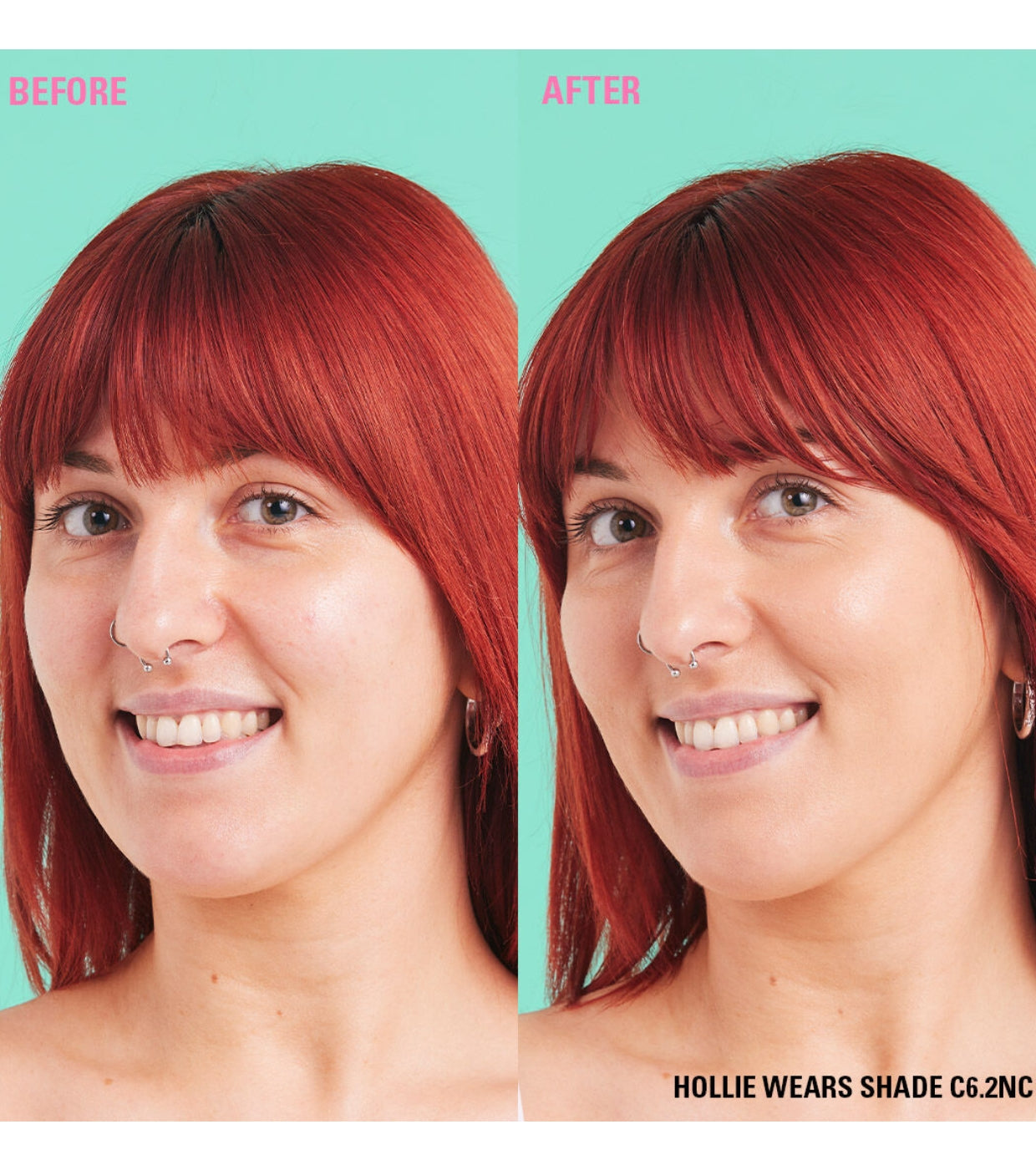 Makeup Revolution - Corrector líquido Conceal & Define Soft Matte - C6.2NC