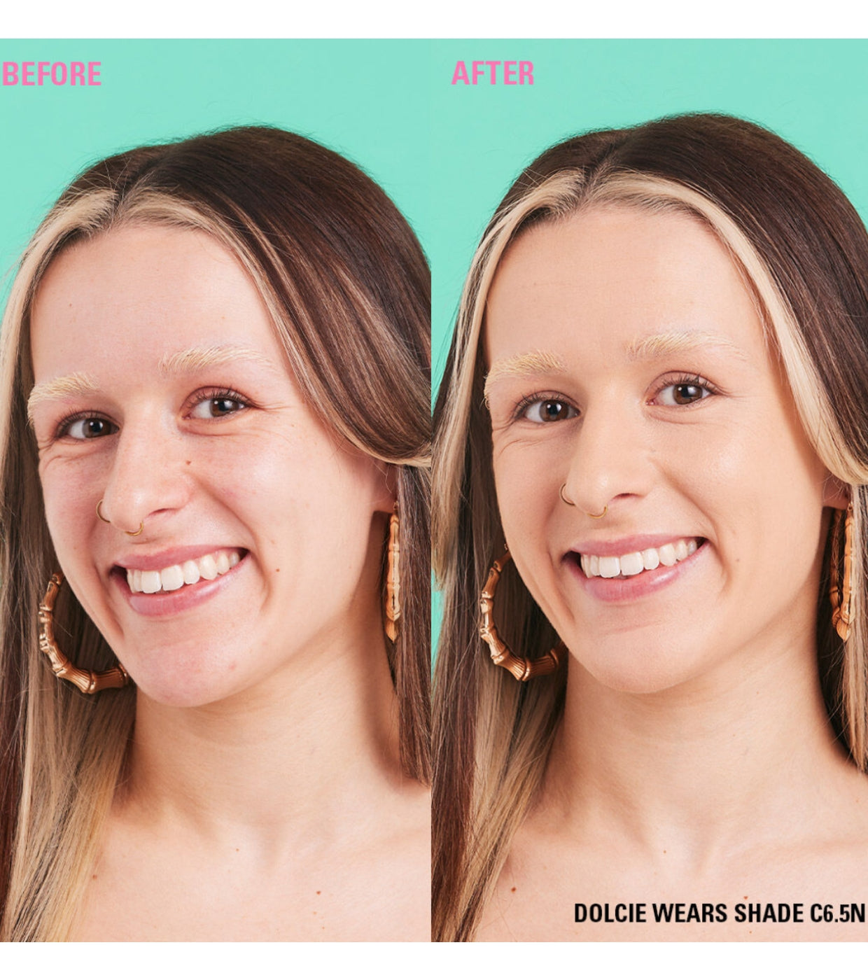Makeup Revolution - Corrector líquido Conceal & Define Soft Matte - C6.5N