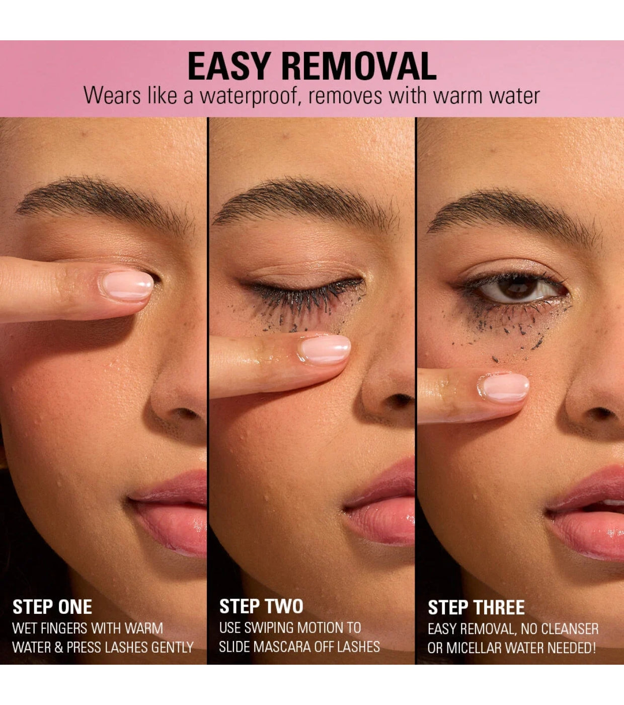 Makeup Revolution - Máscara de pestañas Wrap Lash - Ultra Black