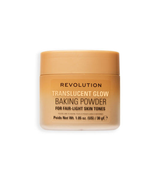 Makeup Revolution - Polvos sueltos para baking Translucent Glow - Fair to Light
