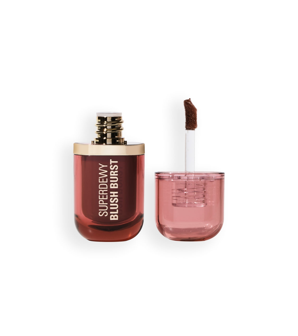 Makeup Revolution - *Super Dewy* - Blush Líquido Blush Burst - Caramel Cooler Bronze